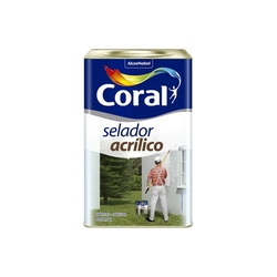 Selador Acrílico Coral 18L Menor preço em Selador Acrílico Coral 18L