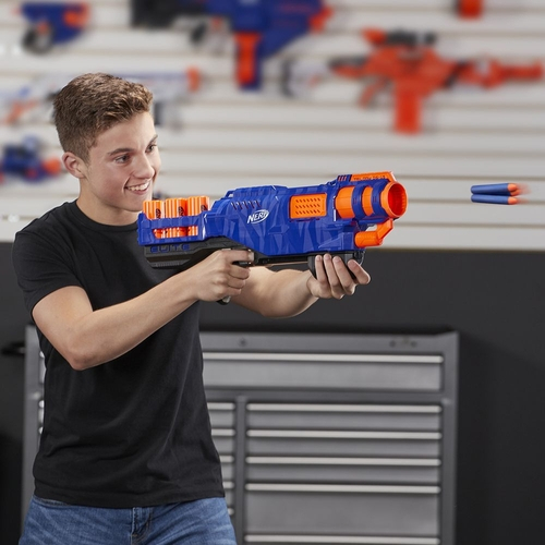 Lanca Dardo Nerf Elite Trilogy Ds15 - E3821 - Hasbro na Americanas