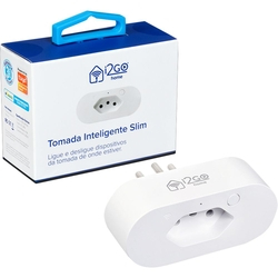 Tomada Inteligente I2GO Slim I2GWAL035 Wi-Fi - Branca Menor preço em Tomada Inteligente I2GO Slim I2GWAL035 Wi-Fi - Branca