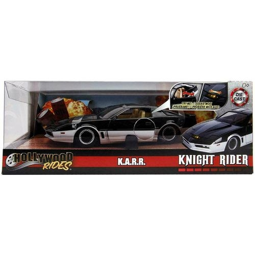 Veiculos Metal Diecast Knight Rider Karr Super Maquina 1 24 em