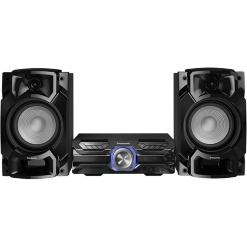 Mini System Panasonic 580W CD Bluetooth USB SC-AKX520LBK Bivolt Preto