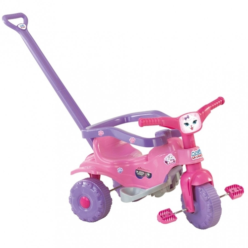 Motoca Infantil Triciclo Ticotico Menina Menino C/empurrador em Promoção na  Americanas