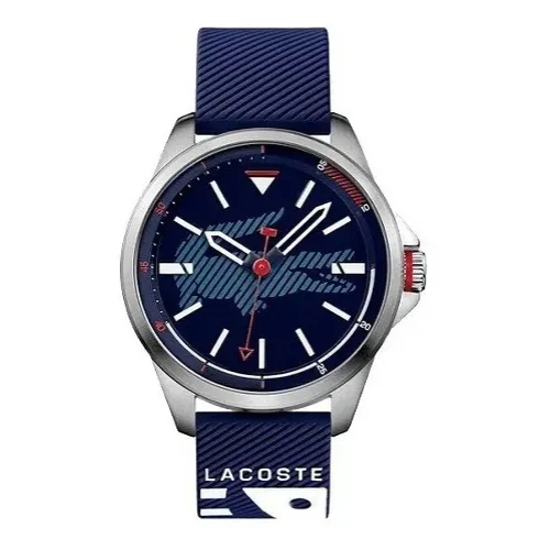 Relógio lacoste masculino borracha preta Outlet