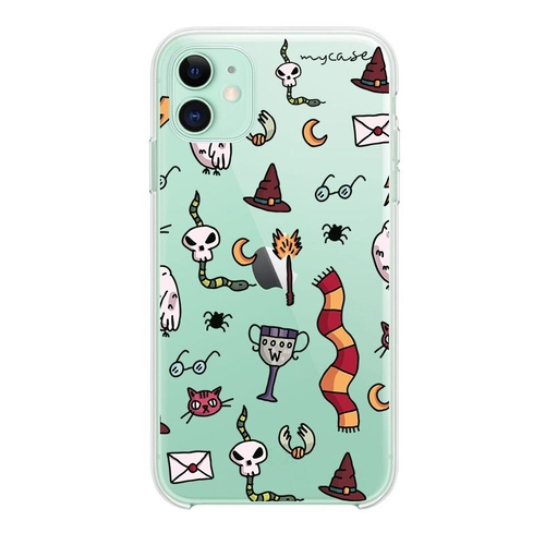 Capinha para celular iPhone 12 Pro Max Harry Potter - Feitiços