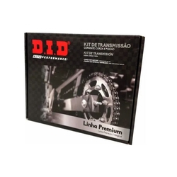 Kit Relação Transmissão Com Retentor Did Yamaha Fazer 250 2018+ Menor preço em Kit Relação Transmissão Com Retentor Did Yamaha Fazer 250 2018+