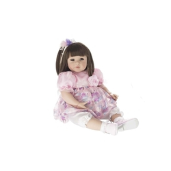 Menor preço em Bebe Reborn Laura Doll Violet