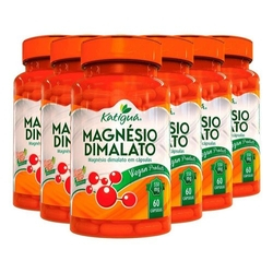 Magnésio Dimalato 6 X 60 Cápsulas 550mg - Katigua é boa?