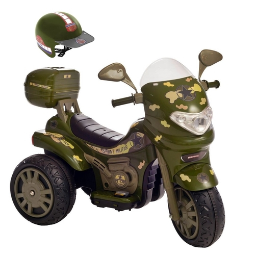 Moto Grande (30cm) Motinha Infantil Esportiva Avante Azul