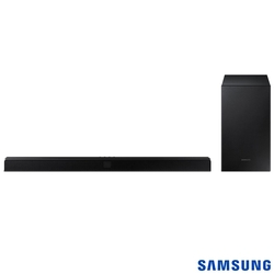 Soundbar Samsung com 2.1 Canais e 320W - HW-T555/ZD Menor preço em Soundbar Samsung com 2.1 Canais e 320W - HW-T555/ZD