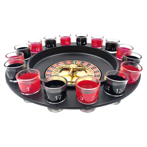 JOGO DE ROLETA CASSINO DE SHOTS LUDI - Pinguim Presentes