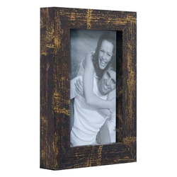 Porta Retrato de Mesa Para Foto 10x15 cm Marrom Menor preço em Porta Retrato de Mesa Para Foto 10x15 cm Marrom