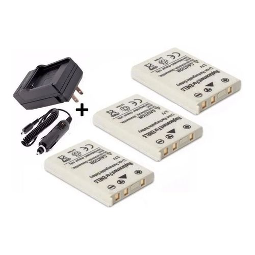 3x Enel5 Bateria 1x Carregador Para Nikon P80 P90 P100 P5000 P510 Nas Americanas