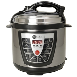 Panela de pressão elétrica 4L Inox - Fun Kitchen - 127V Menor preço em Panela de pressão elétrica 4L Inox - Fun Kitchen - 127V