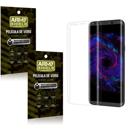 Kit 2 Películas de Vidro Curvada Samsung S8 - Armyshield Menor preço em Kit 2 Películas de Vidro Curvada Samsung S8 - Armyshield