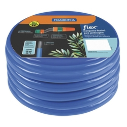 Mangueira Flex Tramontina Azul em PVC 2 Camadas 10 m com Engates rosqueados e Esguicho é ruim? Mangueira Flex Tramontina Azul em PVC 2 Camadas 10 m com Engates rosqueados e Esguicho é boa?