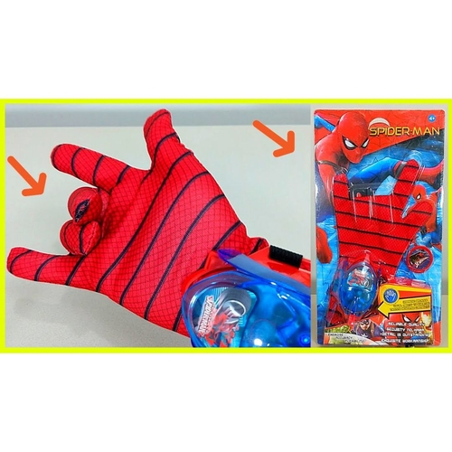 Luva homem aranha que solta teia Clearance