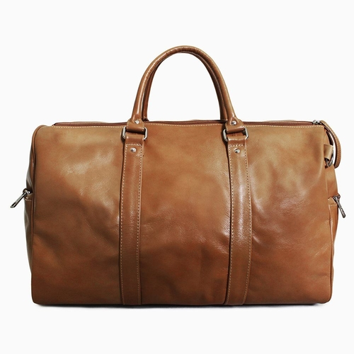 30 inch leather duffle bolsa