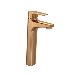 Misturador Monocomando para Lavatório de Mesa Bica Alta Level Red Gold é boa?