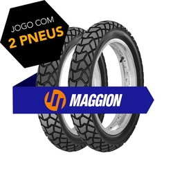 Kit Pneu Bros 110/90-17 + 90/90-19 Viper Maggion Menor preço em Kit Pneu Bros 110/90-17 + 90/90-19 Viper Maggion