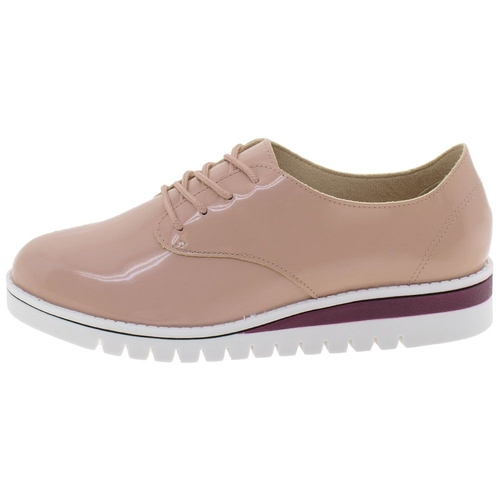 sapato feminino oxford rosa beira rio
