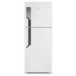 Geladeira Frost Free Electrolux TF55 431 Litros Duplex Top Freezer Branca 110V Menor preço em Geladeira Frost Free Electrolux TF55 431 Litros Duplex Top Freezer Branca 110V