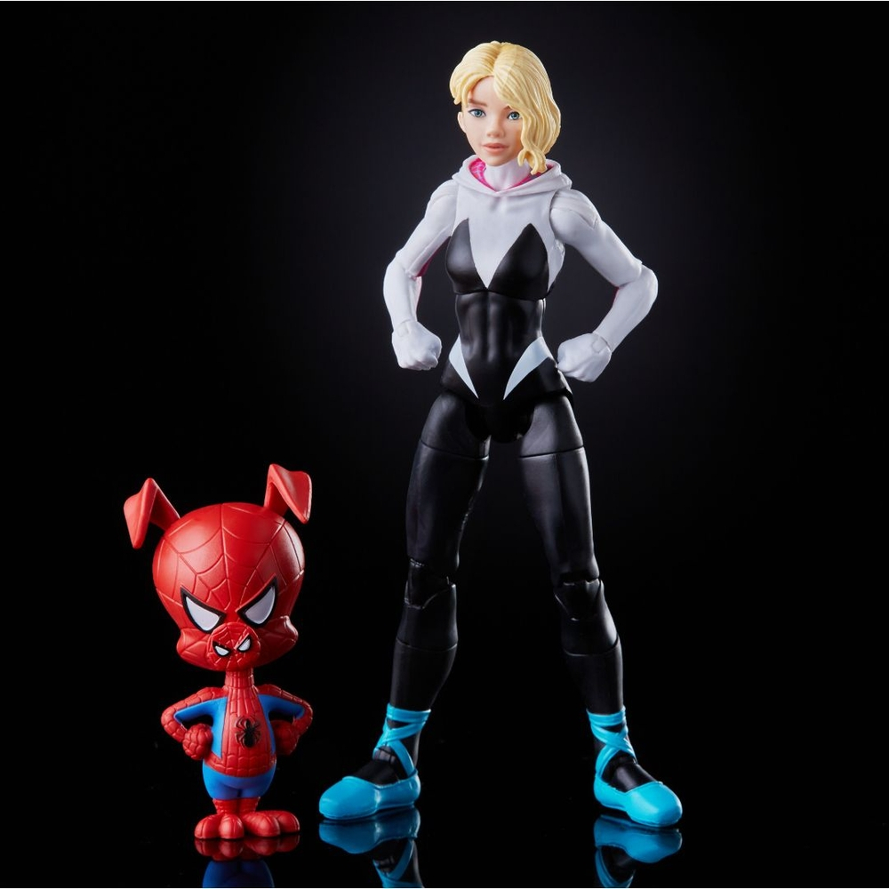 Figuras Marvel Legends Spider-man: Into The Spider-verse Gwen Stacy E  Spider-ham - F0255 - Hasbro em Promoção na Americanas