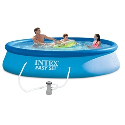 Piscina Inflável Easy Set 7.290 Litros Com Filtro - Intex é boa?