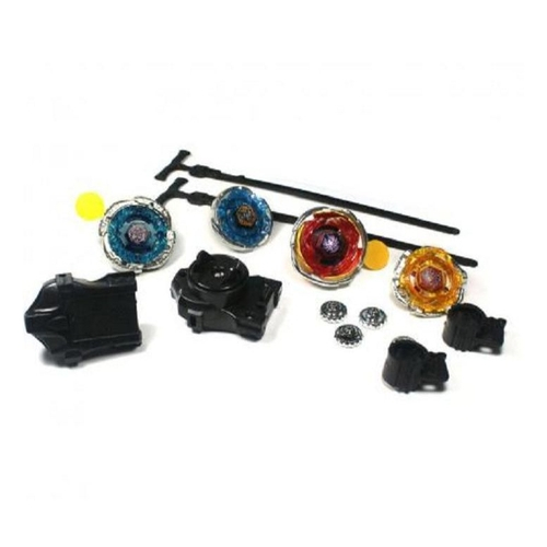 Beyblade Metal Blay Blade Com Lançador Tornado Led KIT COM 4