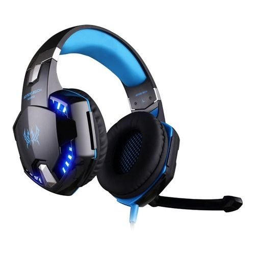 Fone de ouvido gamer kotion g2000 preto e azul Clearance