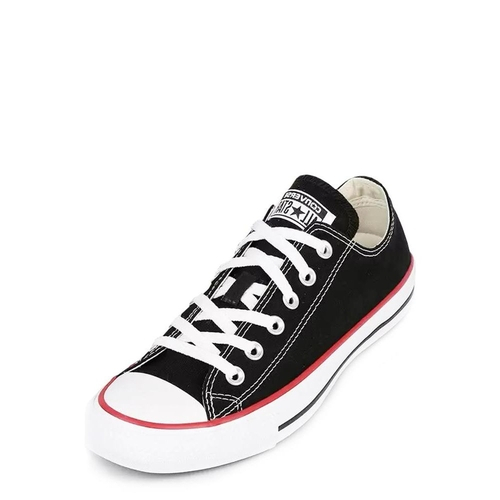 all star preto couro cano medio