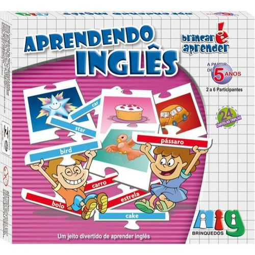 Jogo De Memória Aprender Inglês Figuras Idioma Educativo