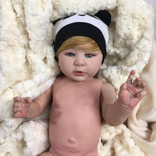 Bebê Reborn Menino Cabelo Fio a Fio Corpo de Silicone Olhos na Americanas  Empresas