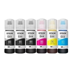 Kit 6 Refils Tintas Epson T544 Originais L3110 L3150 é boa?