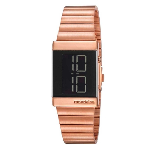 relogio feminino mondaine quadrado