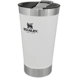 Copo Térmico Stanley Branco com Tampa 473ml Menor preço em Copo Térmico Stanley Branco com Tampa 473ml