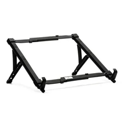 Suporte Notebook Preto Ajustável Ergonômico Reliza Menor preço em Suporte Notebook Preto Ajustável Ergonômico Reliza