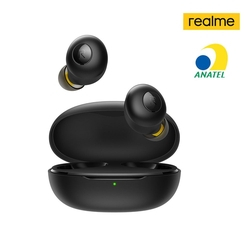 Fone de ouvido bluetooth realme Buds Q - Preto Menor preço em Fone de ouvido bluetooth realme Buds Q - Preto