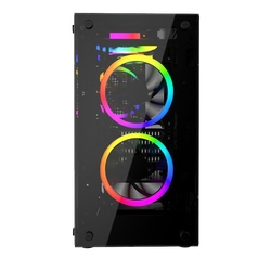 Gabinete Gamer Xwise Challenger 6600 mid tower, 2 coolers RGB, painel fronal e lateral em vidro temperado é boa?