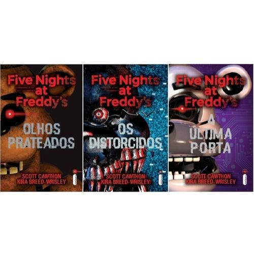 Kit de Livros Five Nights at Freddys : Os Distorcidos & A Última