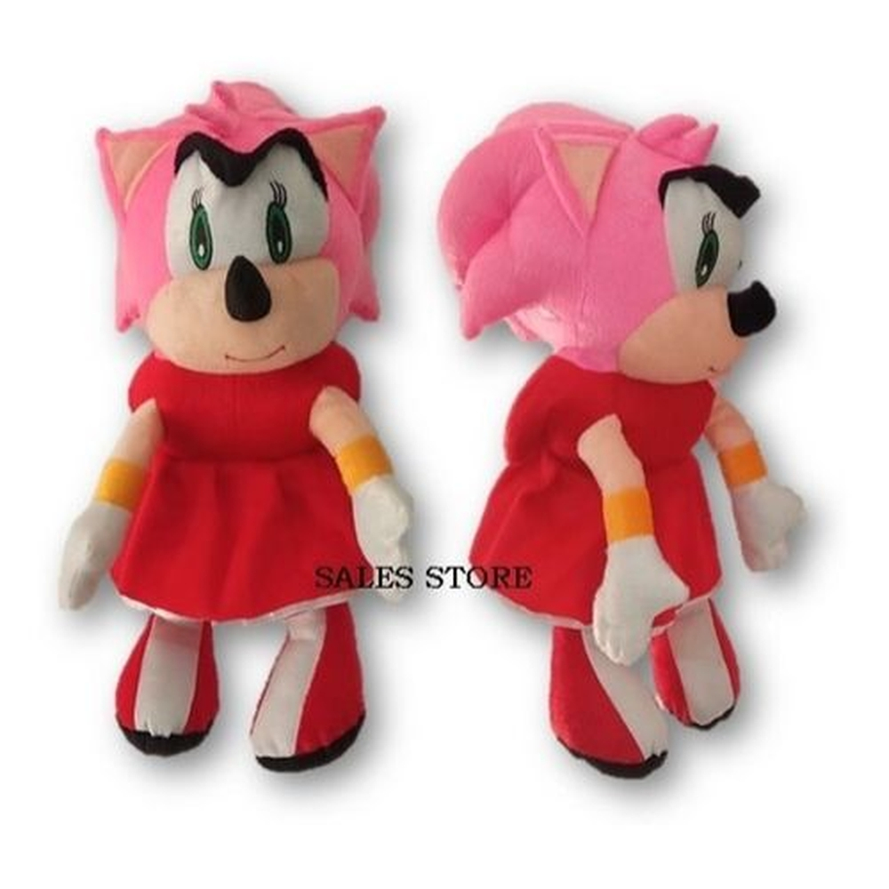 Boneca Amy Rose Da Turma Do Sonic Cor Rosa Linda em Promoção na Americanas