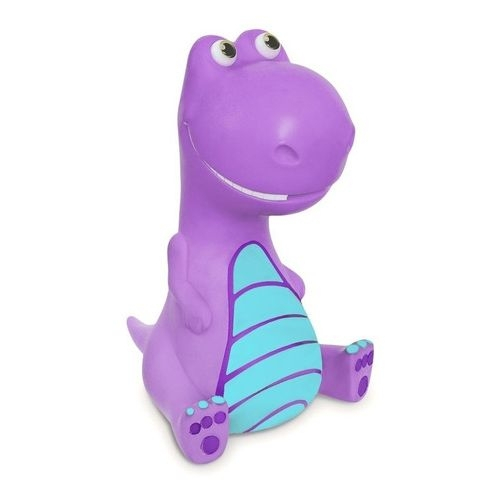 Boneco Dinossauro Baby Rex Cofrinho De Brinquedo Vinil Roxo em Promoção na  Americanas