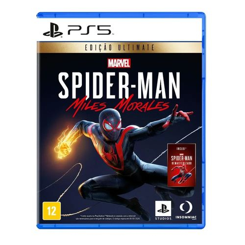 Game Marvel's Spider-man: Miles Morales Edição Ultimate - PS5 na, ps5  americanas 