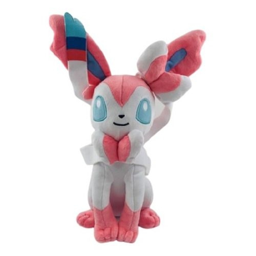 Sylveon Pokémon Pelúcia Evolução Eevee 30cm Pronta Entrega