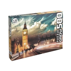 Quebra Cabeça 500 Pç Londres - Grow 3456 Menor preço em Quebra Cabeça 500 Pç Londres - Grow 3456