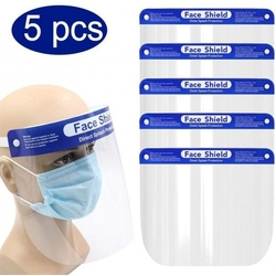 Protetor Facial Anti-Particulas Mascara Medical Shield Kit 5 unidades Menor preço em Protetor Facial Anti-Particulas Mascara Medical Shield Kit 5 unidades