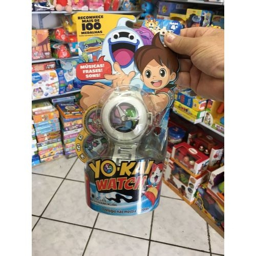 Novo Brinquedo Relogio Yo-kai Watch Musicas Frases E Sons