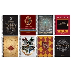 Caderno Harry Potter 10 Matérias 200 Fls Decorada - Jandaia Menor preço em Caderno Harry Potter 10 Matérias 200 Fls Decorada - Jandaia