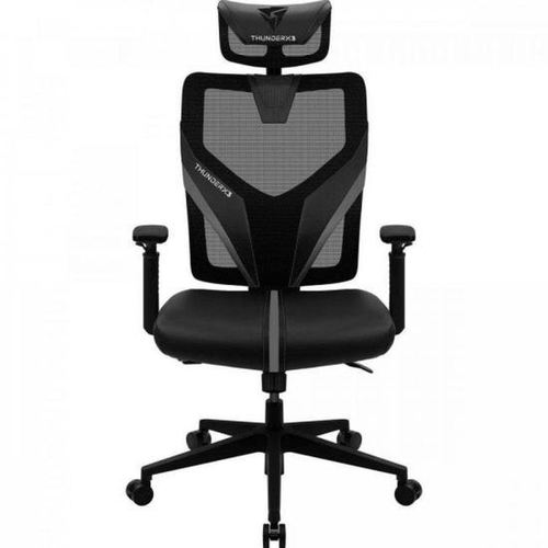 Menor preço em Cadeira Ergonomic Yama1 Preta THUNDERX3