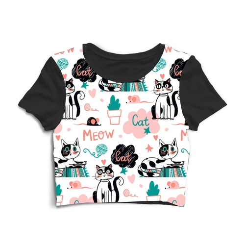blusas gatos