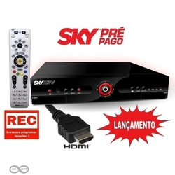 Receptor sky tv pré-pago hdtv plus shr-23 com função gravação - lançamento ! Menor preço em Receptor sky tv pré-pago hdtv plus shr-23 com função gravação - lançamento !